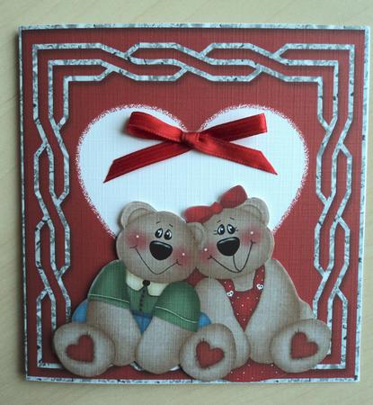 Heart in Frame Insert 1 by Marijke Kok