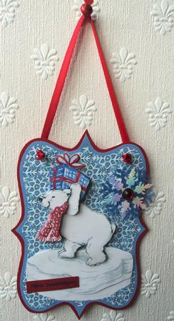 Polar Bear Present by Marijke Kok