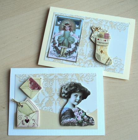 Damask Antique Cream by Marijke Kok