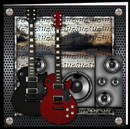 8 Guitars by Marijke Kok