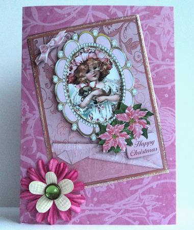 A Puppy for Christmas - Best of Both Worlds Card Front by Marijke Kok