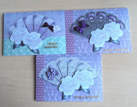 Fan Blooming Tastic Toppers Version 4 by Marijke Kok