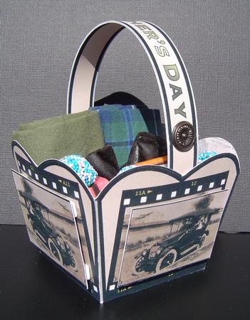 Treat Basket - Something Special for Him by Marilyn Clarke