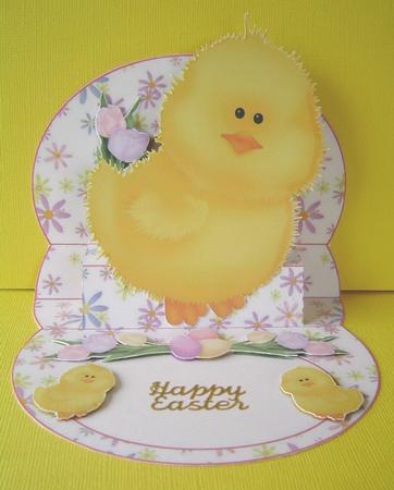 Chick & Bunny 3D Mini Stepper by Marilyn Clarke