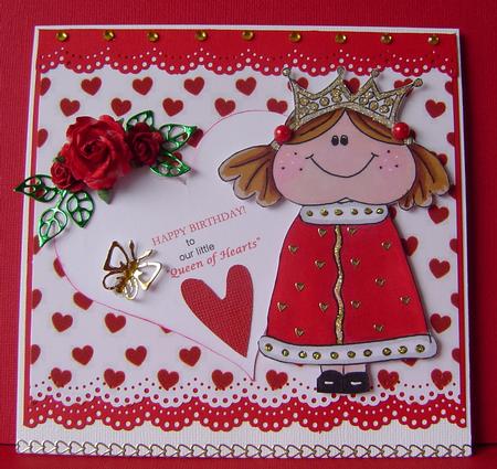 Queen Maggie Digital Stamp by Marilyn Clarke