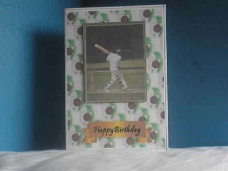 A4 Anyone for Cricket by MMarilyn WillsonWillson
