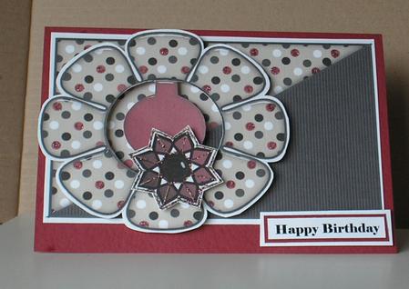 Dotty Round Flower Slider 5 by MMarilyn Willson