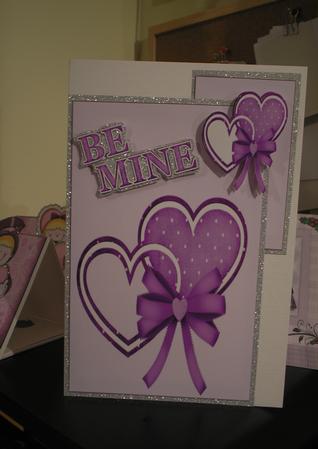 Be Mine Happy Birthday Best Wishes by MMarilyn WillsonWillson
