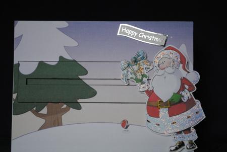 Santa Dude Penny Slider. by MMarilyn WillsonWillson