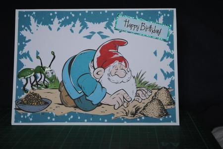 Snoozy Gnome by MMarilyn Willson