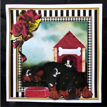 Puppy Play Card Front Kit by Maz Kfk