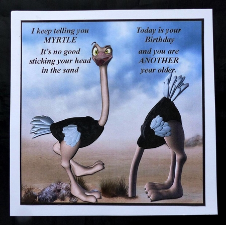 Ostrich by Maz Kfk