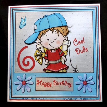 Mini Kit- Little Boys 6th Birthday #4 by Maz Kfk