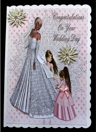 Bride and Bridesmaids by Maz Kfk