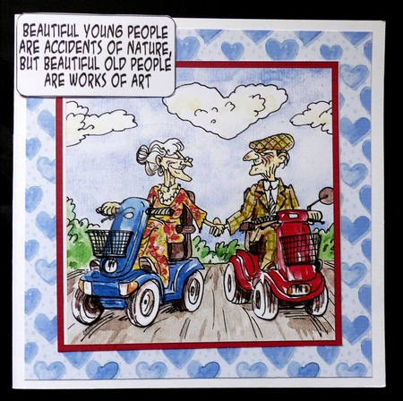 The Wrinklies Decoupage - Mobility Love by Maz Kfk