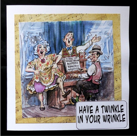 The Wrinklies Decoupage - Mother Brown by Maz Kfk