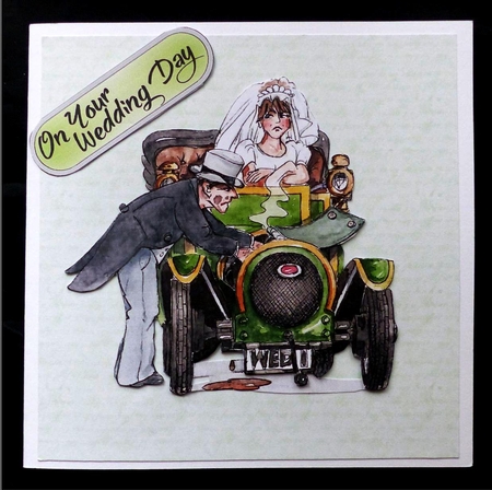 Wedding Decoupage - Breakdown by Maz Kfk