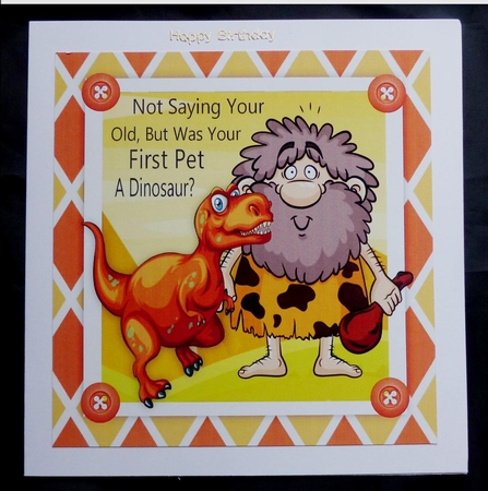 Not Saying Your Old ....8x8 by Maz Kfk