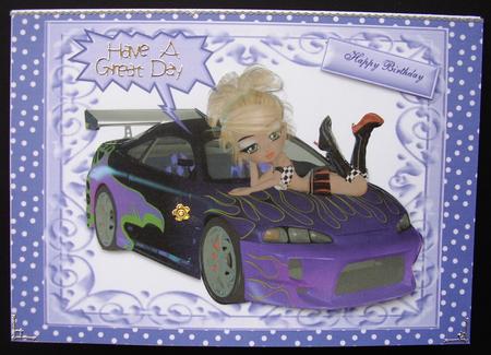 Lovely Set of Wheels, A4 Topper by Maz Kfk