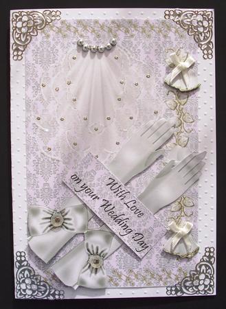 Wedding Veil and Gloves by Maz Kfk