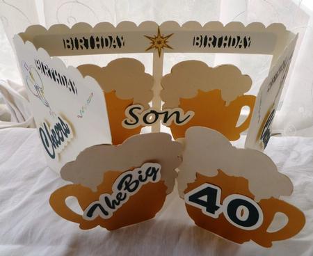 Beer Glass Door Card by Maz Kfk