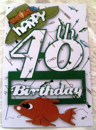 40th Plinth Card Topper by Maz Kfk