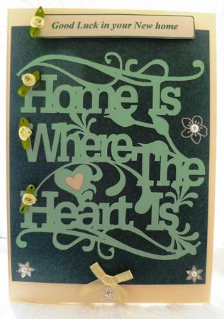 Paper Magic Frame - Home is Where the Heart Is by Maz Kfk