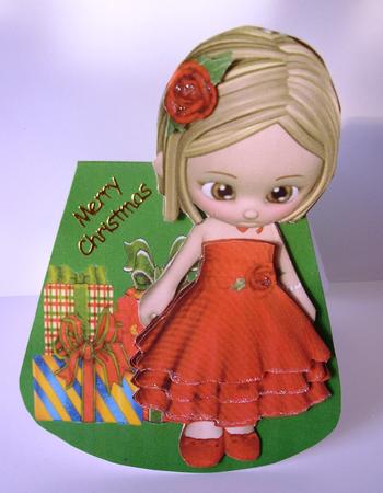 Christmas Presents -wobble Card by Maz Kfk