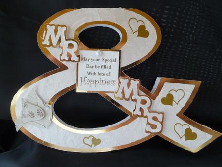 Mr & Mrs Card by Maz Kfk