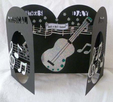Father's Day Music Topper by Maz Kfk