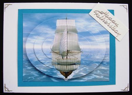 Tall Sailing Ship 2 Pyramid by Maz Kfk
