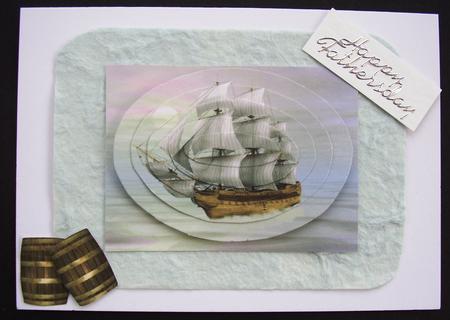 Tall Sailing Ship 1 Pyramid by Maz Kfk