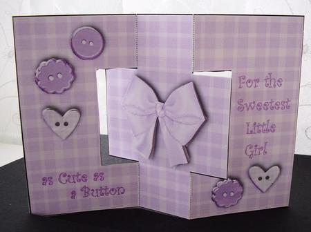 Cute as a Button - Baby Girl by Maz Kfk