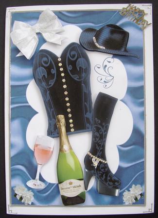 She Wore Blue Velvet by Maz Kfk
