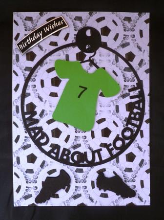 Mad About Football Tag by Maz Kfk