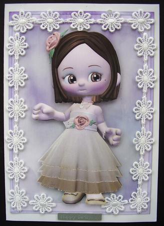 All Dressed Up A4 Card Front by Maz Kfk