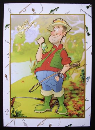 Fishing Dude A4. by Maz Kfk