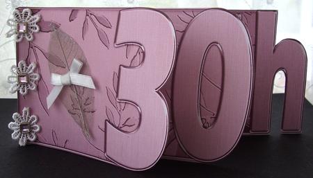 30th Elegant Metallic Book Sheet by Maz Kfk