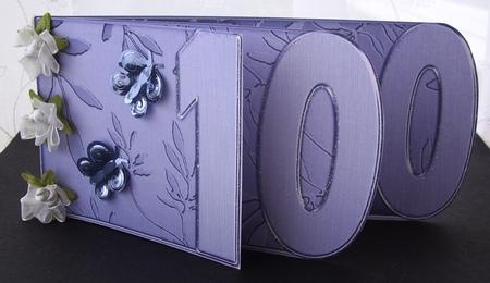 100th Elegant Metallic Book Sheet by Maz Kfk