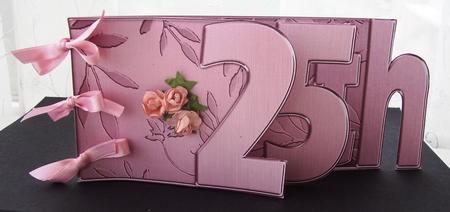 25th Elegant Metallic Book Sheet by Maz Kfk