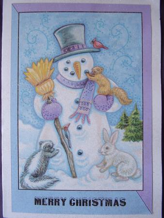 Snowman Toppers by Maz Kfk