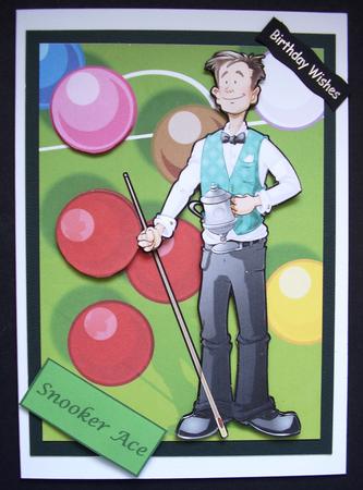 Snooker Dude A4. by Maz Kfk