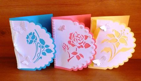 3 in 1 Scallop Card (set 3) by Maz Kfk