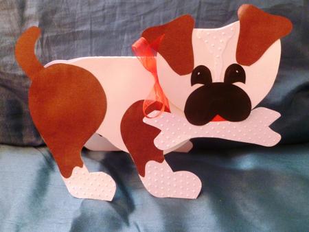 Mutley And Bone Card - / / by Maz Kfk
