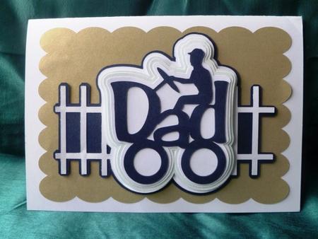Driving Dad Topper File by Maz Kfk