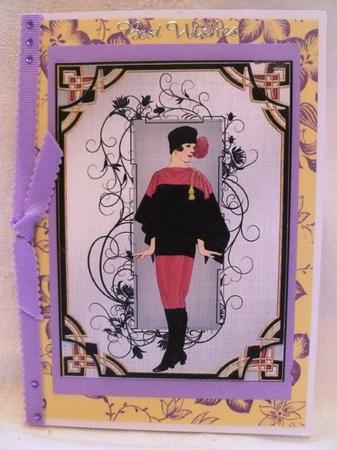 Art Deco Designer Fashions by Maz Kfk