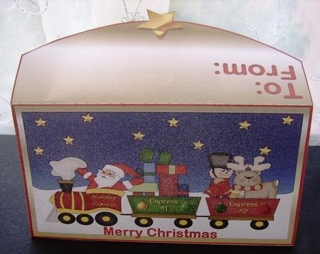 Christmas Santa Express - Money and Gift Voucher Wallet by Maz Kfk