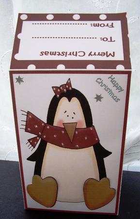 Priscilla Penguin - Gift or Money Envelope by Maz Kfk