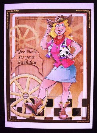 Line Dancer Queen A4. by Maz Kfk