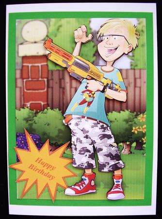 Laser Boy! A4. by Maz Kfk